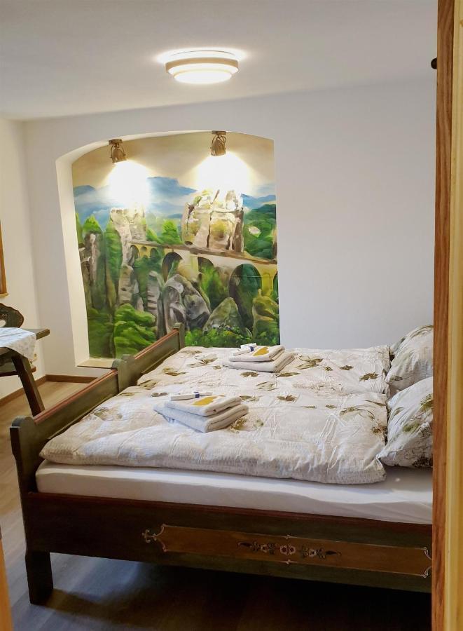Das Ferienhaus Protze Hohnstein Exterior foto